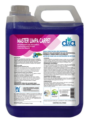 MASTER LIMPA CARPET SEM FRAGRANCIA                                                                  